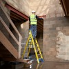 Werner 717 Fibreglass Platform Step Ladders