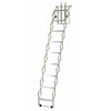 Dolle Allufix Concertina Wide Tread Loft Ladder