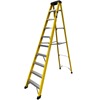 Lightweight GRP Swingback Step Ladders