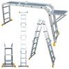 Multi-Purpose Aluminium Ladder (4 x 3 Rungs)