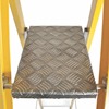Glass Fibre Platform Step Ladders With Handrails