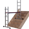 Werner Combination Ladder 5 in 1 with Platform