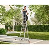 Hailo Combination Ladders with Adjustable Pedal