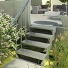 Outdoor Gardentop Staircase with Handrail