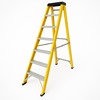 Super-Trade Glass Fibre Swingback Step Ladders