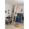 Red Metal Handrail for Dolle Loft Ladders