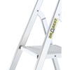 HOME Aluminium Platform Step Ladders