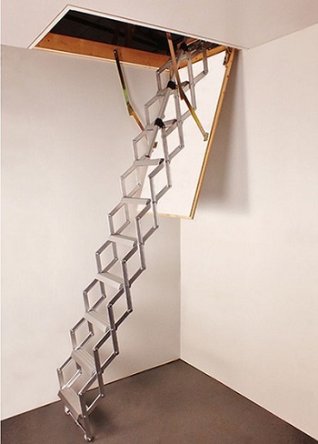 concertina loft ladder