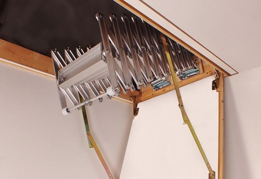 concertina loft ladder