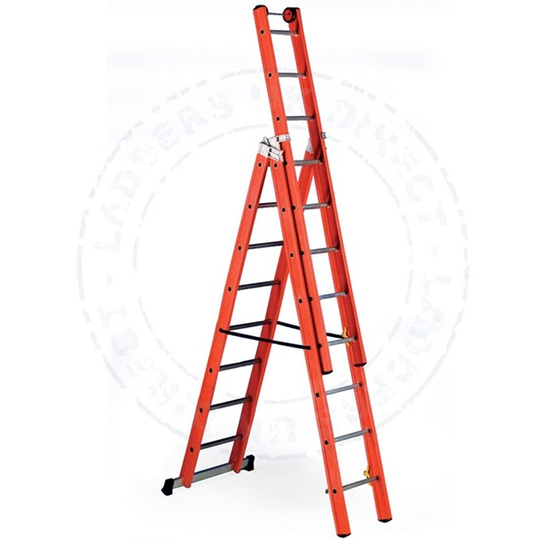 fibre glass combination ladder