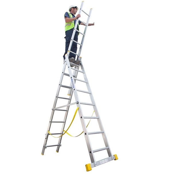 How to climb a ladder