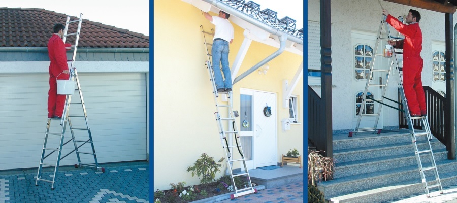 How to Use a Combination Ladder