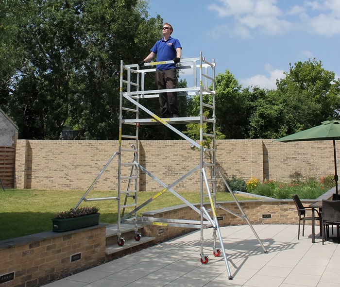 Scaffold tower safety