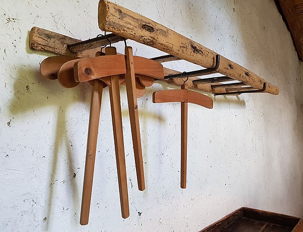 ladder hanging rack