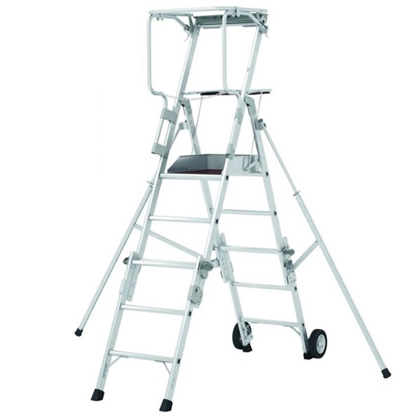 Telescopic work platform