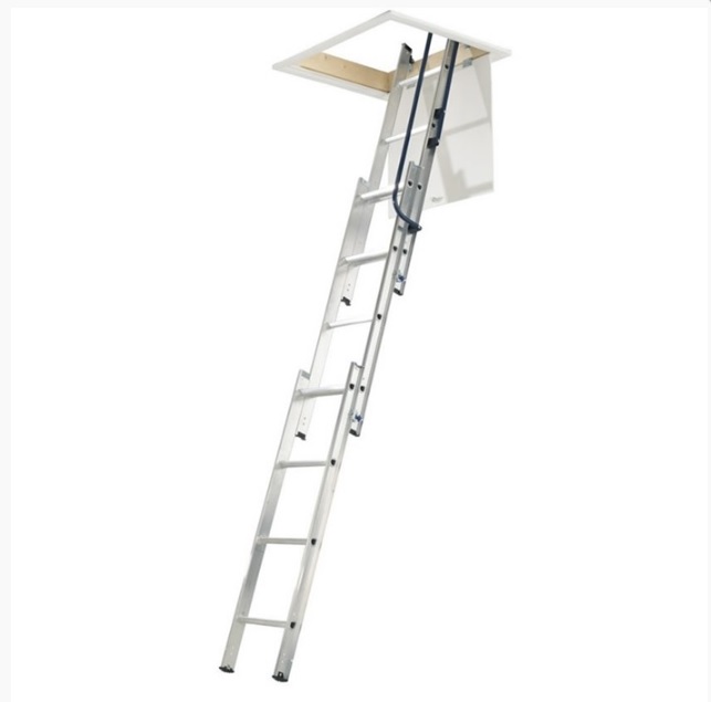3-section aluminium loft ladder