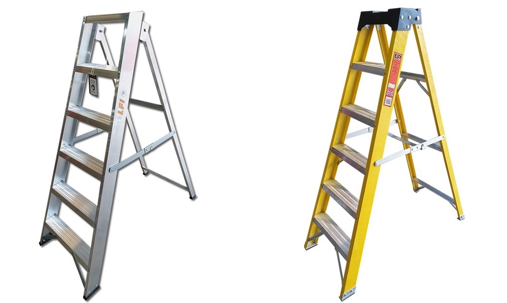 Aluminium vs fibreglass ladders
