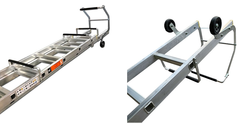 super trade double section roof ladder