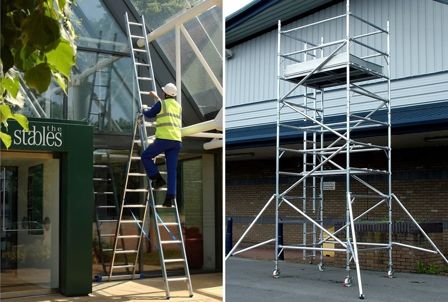 Ladder or scaffold tower