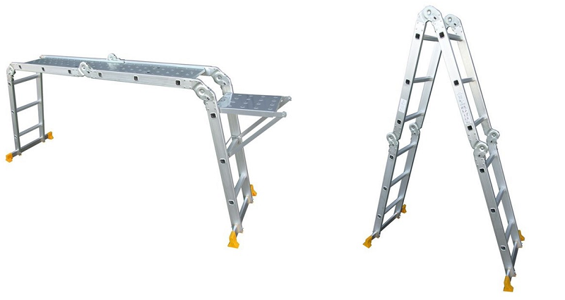 Multi-purpose aluminium ladder
