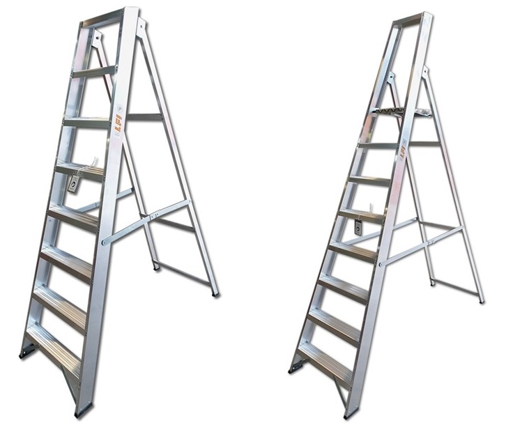 Swingback ladder vs platform ladder