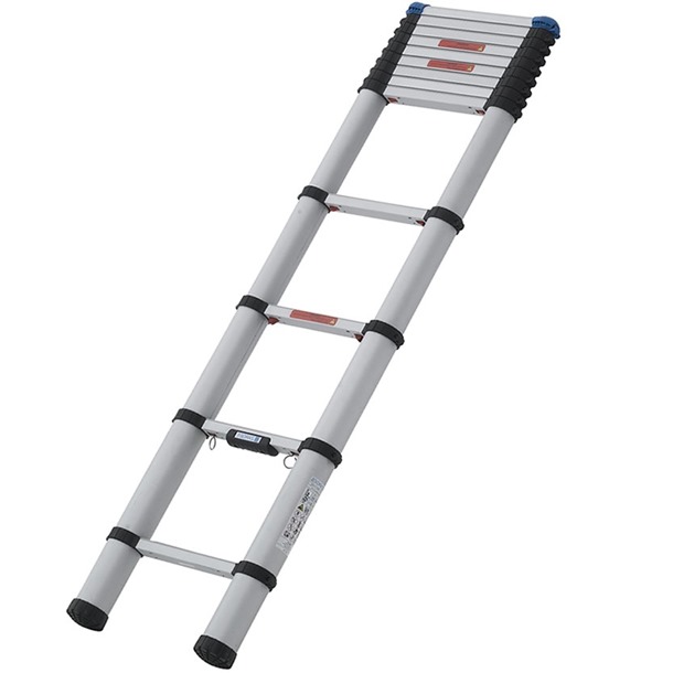 Collapsible telescopic ladder
